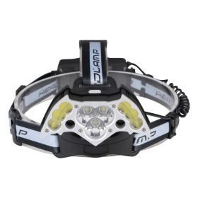 Rechargeable Cob Strong Headlight Outdoor Aluminum Alloy Camping Searchlight