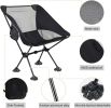 Portable Camping Chair Backpacking Chair with Anti-Slip Large Feet and Carry Bag for Outdoor Camp Hiking Capacity 220 lbs