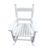 Children's rocking white chair- Indoor or Outdoor -Suitable for kids-Durable