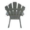 Reclining Wooden Outdoor Rocking Adirondack chair,walnut