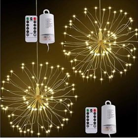 Indoor Light String Outdoor Waterproof Christmas Decoration Light (Option: Warm White-10style)