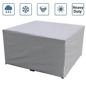 Waterproof Garden Patio Furniture Protection Cover Outdoor Table Rainproof Cover (size: 126*126*74cm/50"x50"x29" (LxWxH))