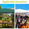 10 x 20 ft Heavy Duty Awning Canopy Pop Up Gazebo Marquee Party Wedding Event Tent with 6 Removable Sidewalls & Carry Bag