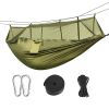 Portable Nylon Swing Hanging Bed Outdoor Hiking Camping Hammock