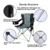 Portable Lumbar Back Camping Chairs for Outdoors