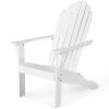 Wooden Outdoor Lounge Chair with Ergonomic Design for Yard and Garden